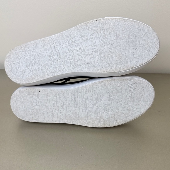 Steve Madden Black Perforated Ankle Booties - Picture 9 of 13